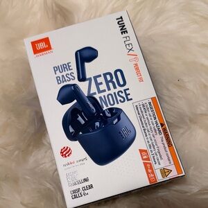 NEW IN BOX JBL Tune Flex True Wireless Earbuds - Navy